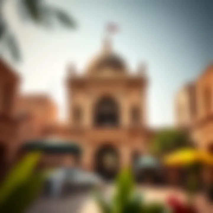 Cultural landmark in Al Bada Satwa reflecting the neighborhood's rich heritage