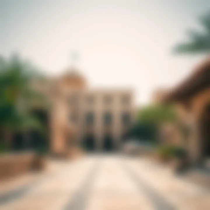 Cultural landmark in Al Hayer representing its heritage
