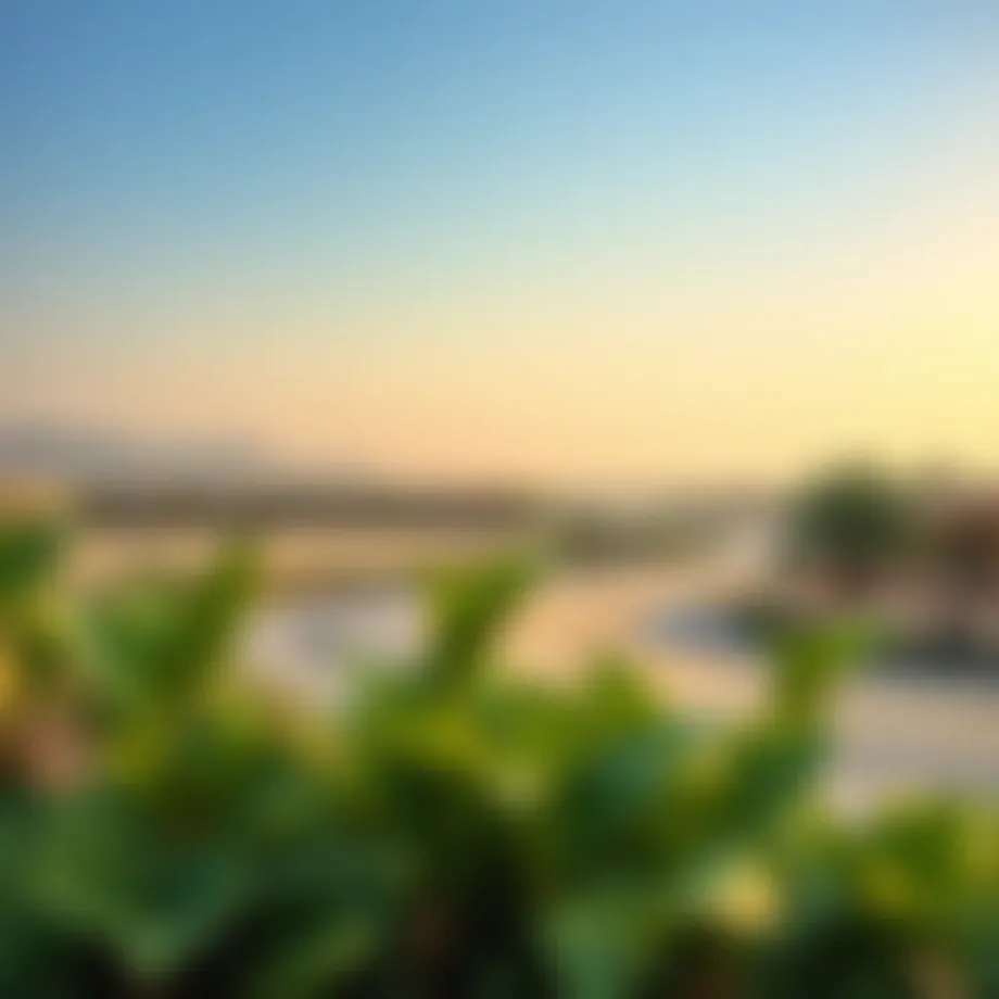 Scenic view of Al Hayer showcasing its natural beauty