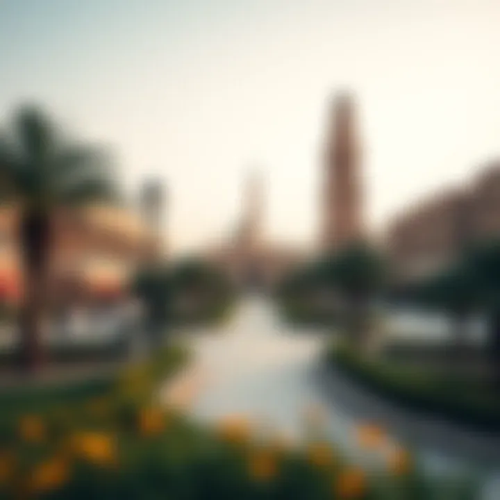Cultural landmarks and parks in Al Jaddaf reflecting community vibe.