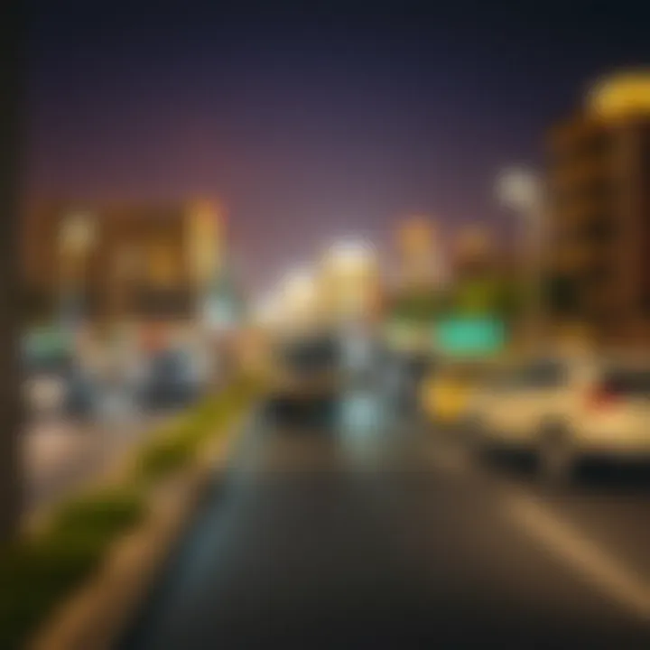 Infrastructure development in Al Jaddaf with road upgrades