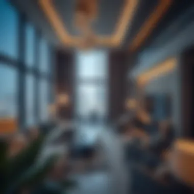 Luxurious Interior Spaces in Al Tilal City Interior design of a luxury apartment in Al Tilal City