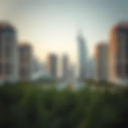 Stunning skyline of Al Yasmin showcasing modern architecture