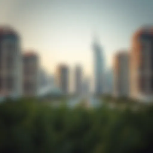 Al Yasmin Skyline Stunning skyline of Al Yasmin showcasing modern architecture