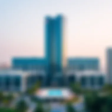 Aldar Properties Headquarters A panoramic view of Aldar Properties headquarters in Abu Dhabi