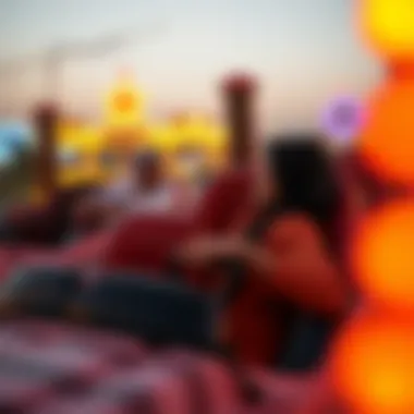 Visitor experiencing thrilling rides at Dubai Parks and Resorts