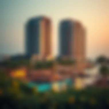 Prime Location and Connectivity of Avani Palm View Prime location of Avani Palm View Dubai with nearby attractions and connectivity