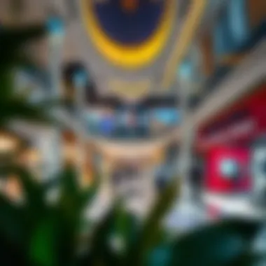 Luxury Retail Experience at Bawadi Mall Vibrant retail spaces showcasing luxury brands