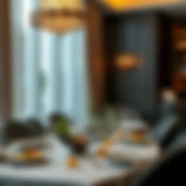 A beautifully arranged table ready for an Indian vegetarian feast