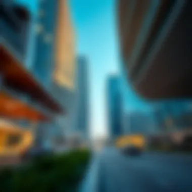 Modern architectural design of Binghatti Business Bay