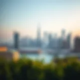 Stunning skyline view of Binghatti Business Bay