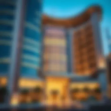 Architectural Features of Binghatti Mercedes Tower Architectural masterpiece showcasing unique design elements