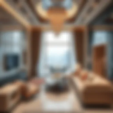 Luxurious Interior of Binghatti Mercedes Tower Luxurious interior design showcasing modern living spaces