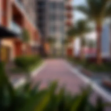 Community amenities surrounding Business Bay residential towers