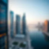 A panoramic view of Business Bay showcasing its iconic skyline