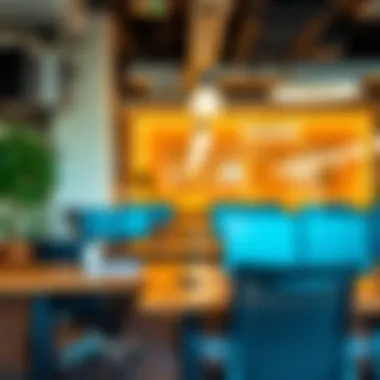 Technology Integration in Co-Working Spaces Tech-savvy professionals utilizing co-working amenities