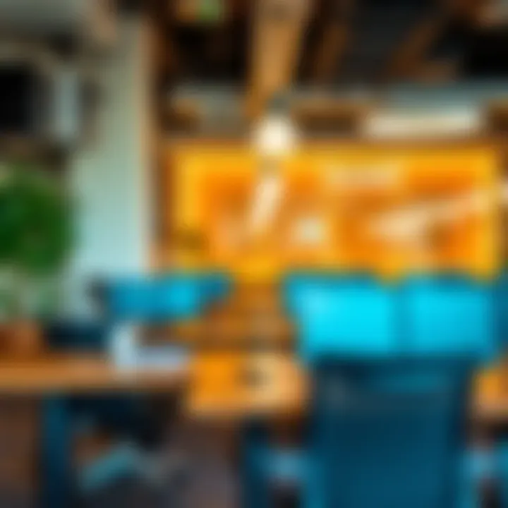 Technology Integration in Co-Working Spaces Tech-savvy professionals utilizing co-working amenities