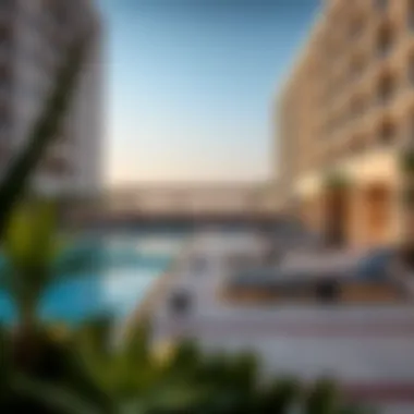 Luxurious Amenities and Facilities of Amani Residence Luxurious amenities at Amani Residence, including a pool and fitness center