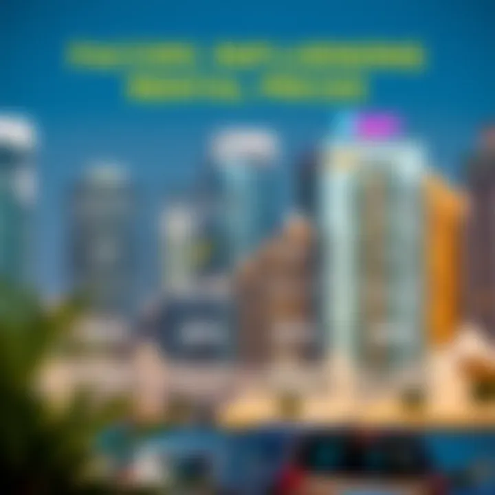 Factors Influencing Rental Prices Infographic displaying factors affecting rental prices in Dubai