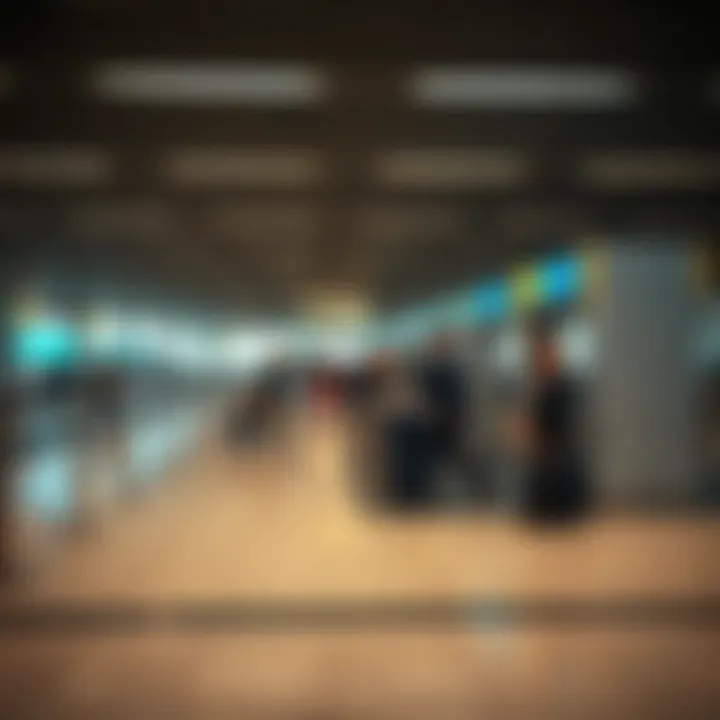 Efficient Fast Track Security Process Fast track security at Dubai airport