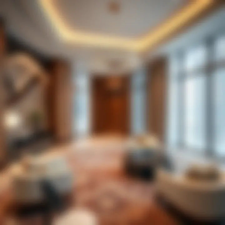 Luxurious Interior Design at Creek Palace Emaar Luxurious interior of a residence at Creek Palace Emaar
