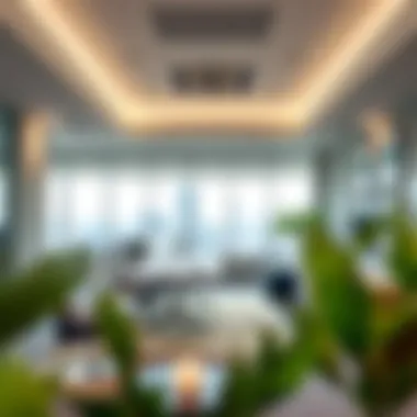 Modern Office Spaces in Crystal Business Center Interior showcasing modern office spaces at Crystal Business Center