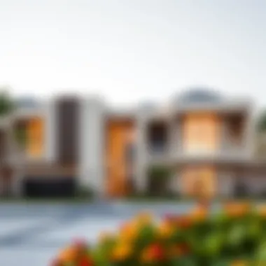 Architectural Design of a Damac Residence Architectural design of a Damac residence highlighting innovation