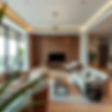 Luxurious Living Space in Damac Homes Luxurious living space in Damac Homes showcasing modern design