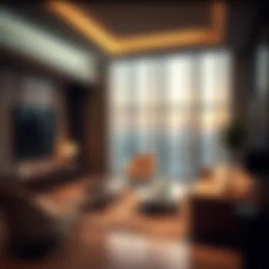 Luxurious interior of a Damac Residence apartment