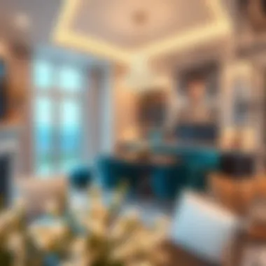 Elegance and Luxury in Design Interior design showcasing elegance and luxury in a Danube Homes property