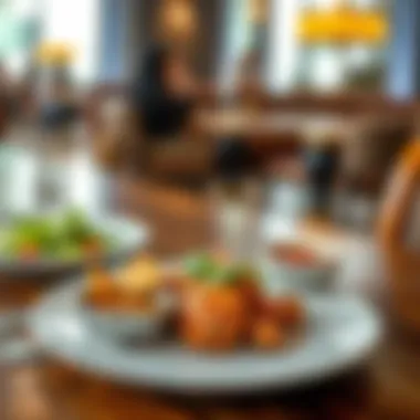 Authentic Emirati Flavors A beautifully plated dish showcasing Emirati cuisine