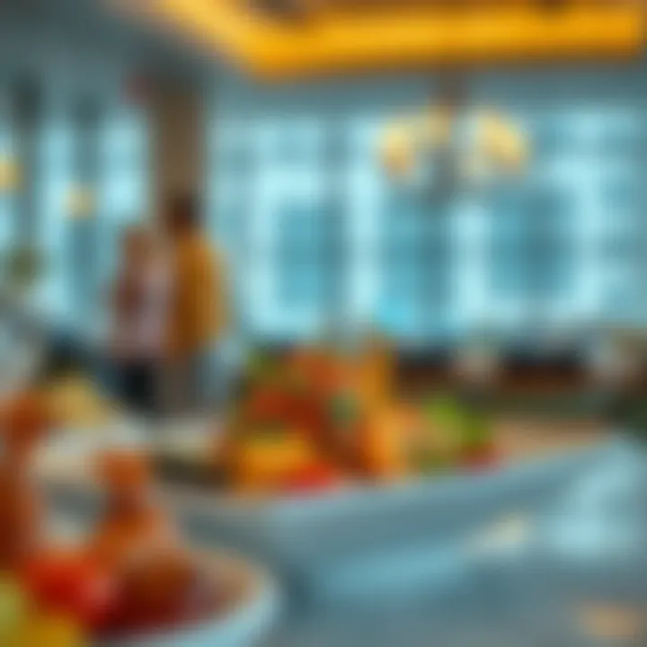 Global Culinary Delights A vibrant dish representing international cuisine