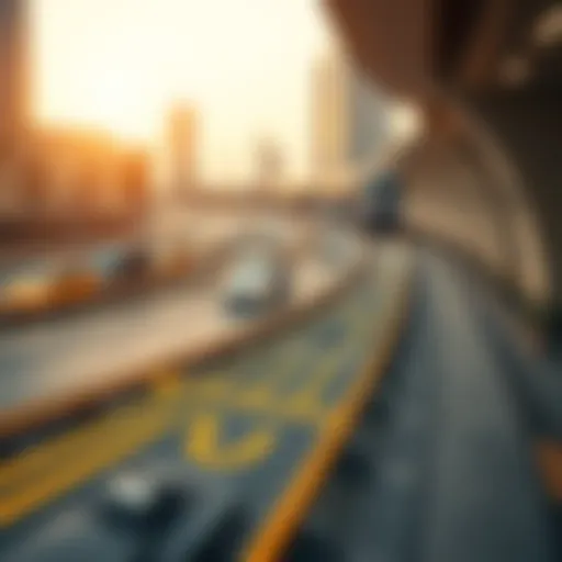 Proposed Route Map of Dubai Metro Expansion