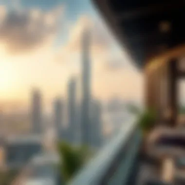 Stunning skyline view from Dubai South Pulse Residence