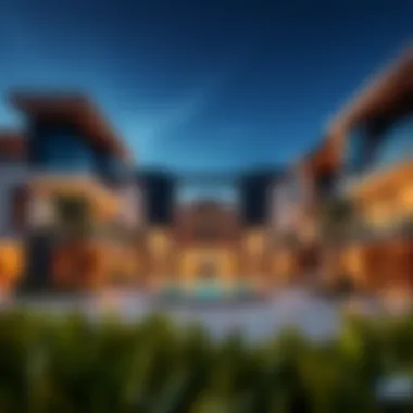 Modern Architectural Marvel of Eden the Valley Lavish exterior view of Eden the Valley showcasing modern architecture