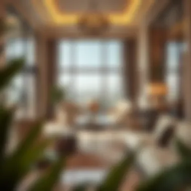 Elegance Redefined: Interior Spaces of Eden the Valley Luxurious interior design highlighting elegant furnishings in Eden the Valley