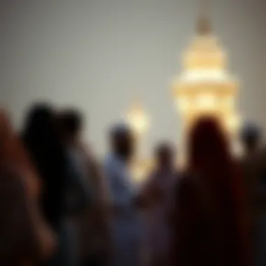 Gathering of families during Eid celebrations
