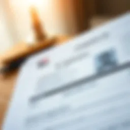 Emirates ID application form filled out