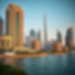 Luxurious Dubai skyline showcasing high-end properties