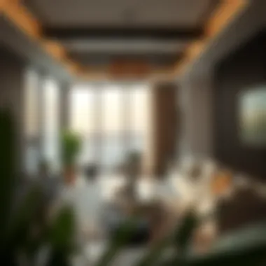 Contemporary Living Spaces in Dubai An inviting interior of a modern apartment in Dubai