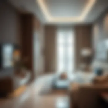 Modern amenities in a rental apartment