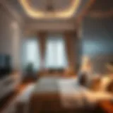 Stylish room interior in Al Nahda