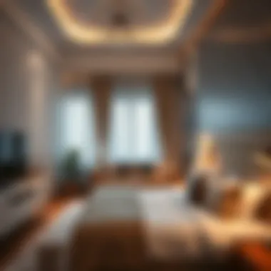 Stylish room interior in Al Nahda