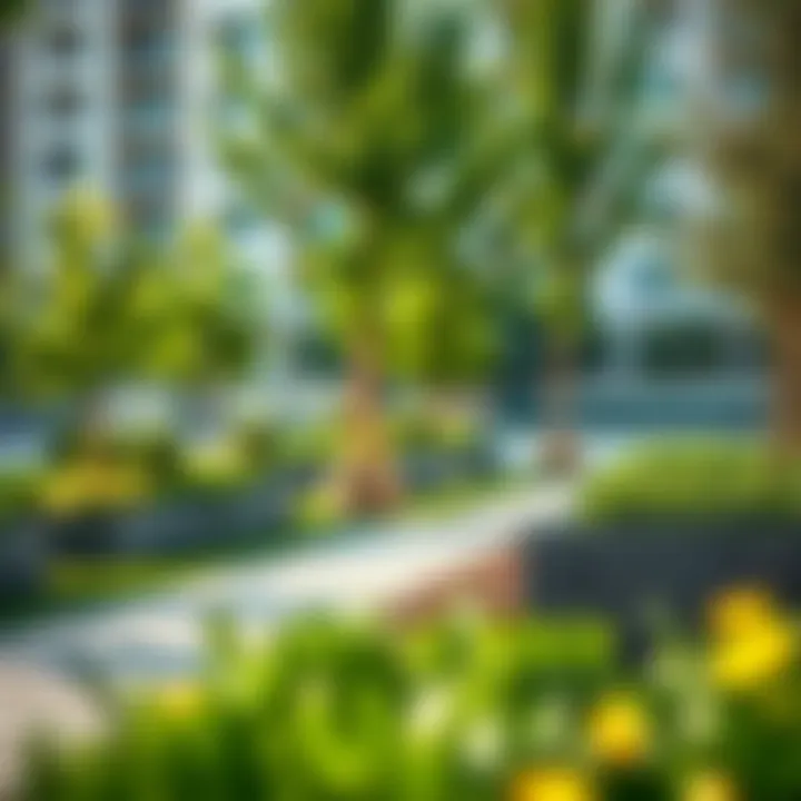 Outdoor amenities and green spaces