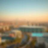A panoramic view of Abu Al-Fida Al-Khalidiya showcasing its skyline