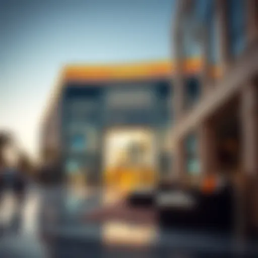 Stunning exterior view of Address Dubai Mall