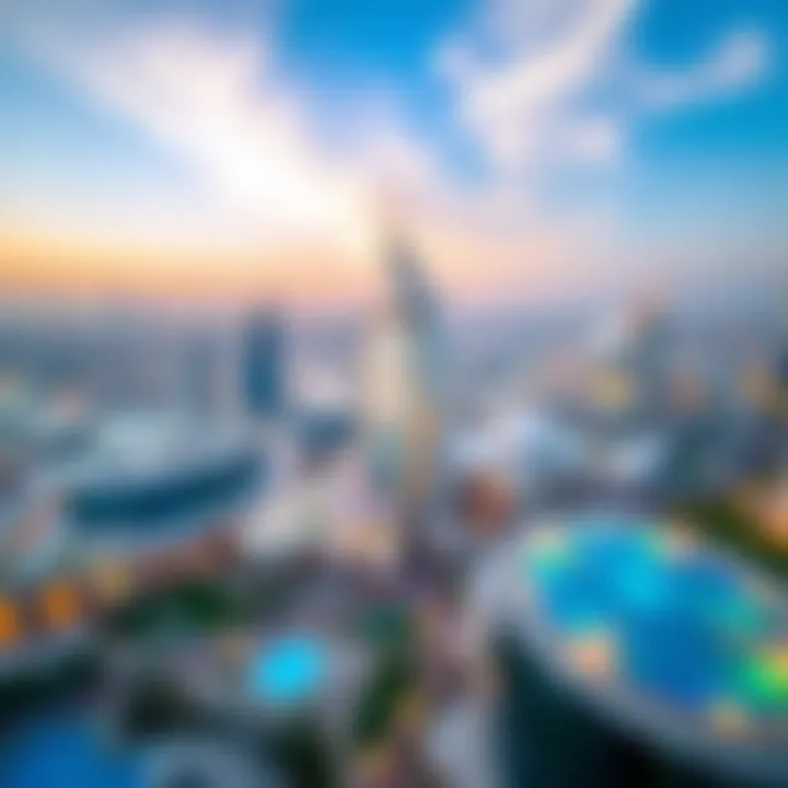 Breathtaking Views from Address Zabeel Emaar Scenic views from Address Zabeel Emaar