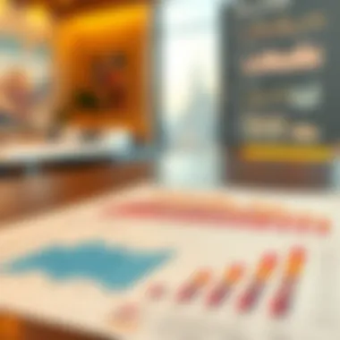 Graphs showcasing market trends in Dubai real estate