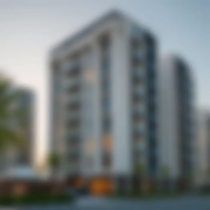 Modern residential buildings in Ajman Zorah