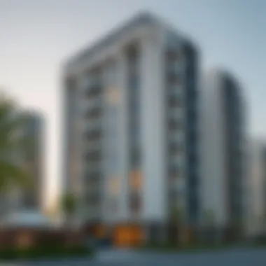 Modern Residential Buildings Modern residential buildings in Ajman Zorah